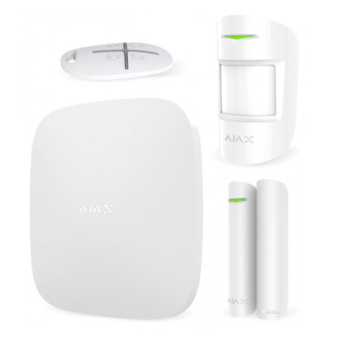 StarterKit white EU комплект охоронної сигналізації AJAX