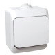 Вимикач Schneider Electric Cedar Plus 1-клавішний IP44 16А білий