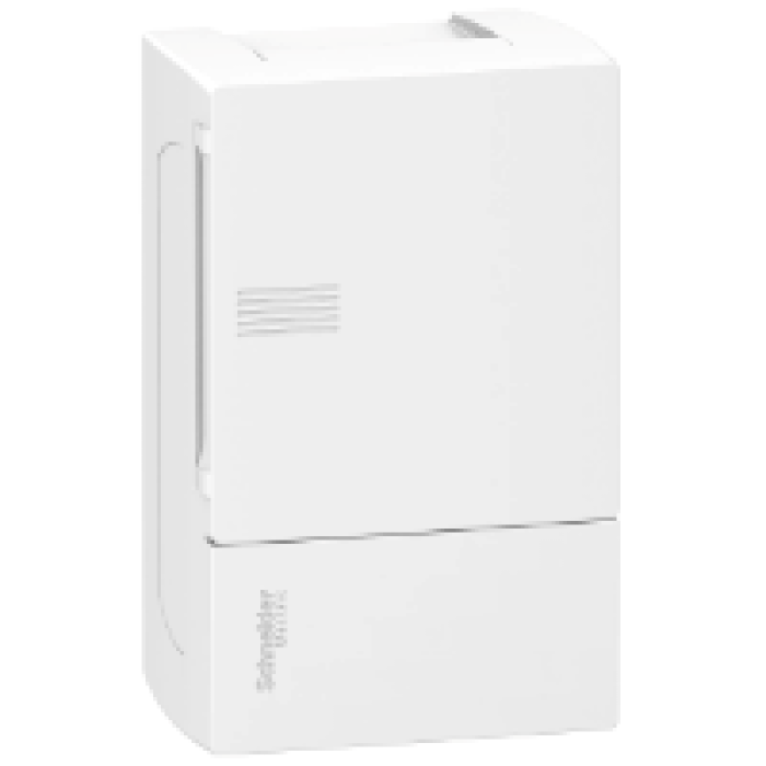 Щит Schneider Electric Mini Pragma 4 модуля навісний білі двері IP40