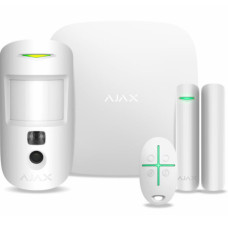 StarterKit Cam white EU комплект охоронної сигналізації AJAX
