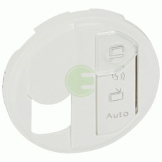 Накладка RJ-45 розетки Legrand Celiane (068291) STP cat6 для оптимизированной сети (с этикеткой) (белый)