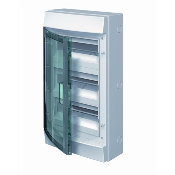 Щит ABB Mistral65 750 36 модулів (12x3) IP65 прозорі двері навісний (1SL1216A00)