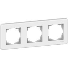 Рамка Schneider Electric Leona 3-постова білий