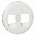 ЛП розетки Legrand Celiane 2xRJ45 cat 6 UTP / FTP / SFTP білий