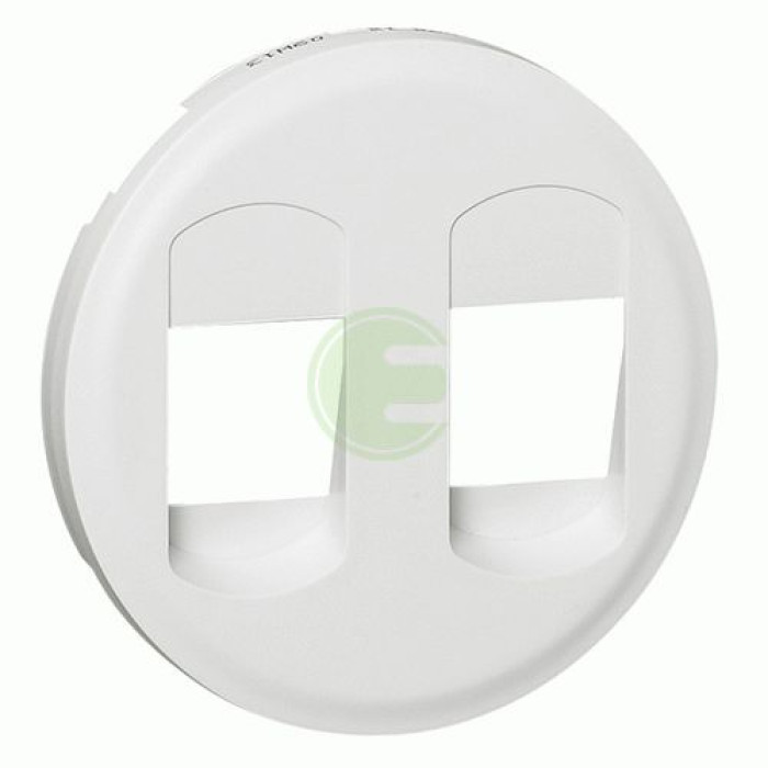 ЛП розетки Legrand Celiane 2xRJ45 cat 6 UTP / FTP / SFTP білий