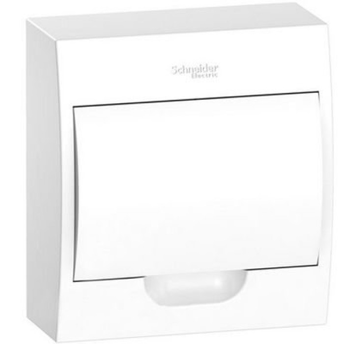 Щит Schneider Electric Easy9 навісний 8 модулів біла двері IP40