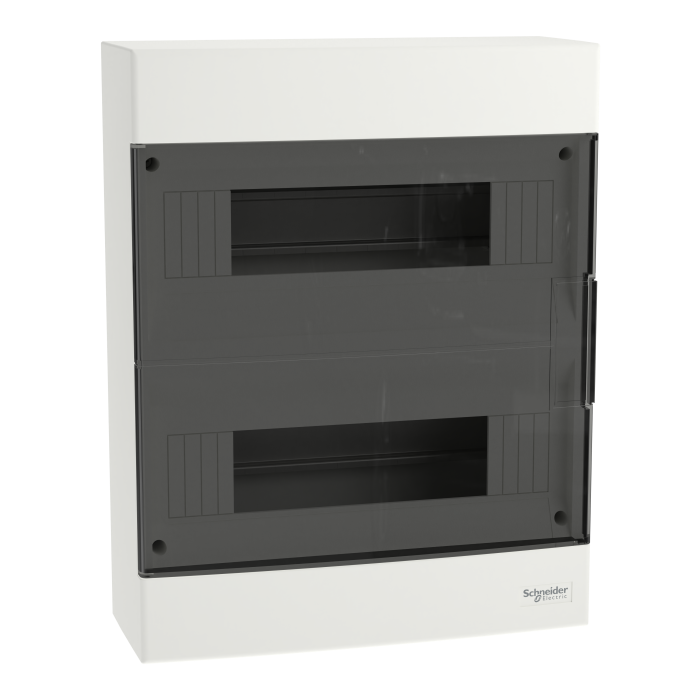 Щит Schneider Electric Easy9 EU навесной 24 модулей IP40 дымчатая дверь
