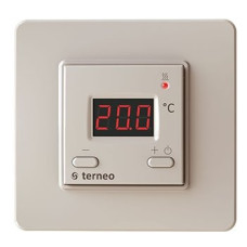 Терморегулятор Terneo ST теплої підлоги слонова кістка