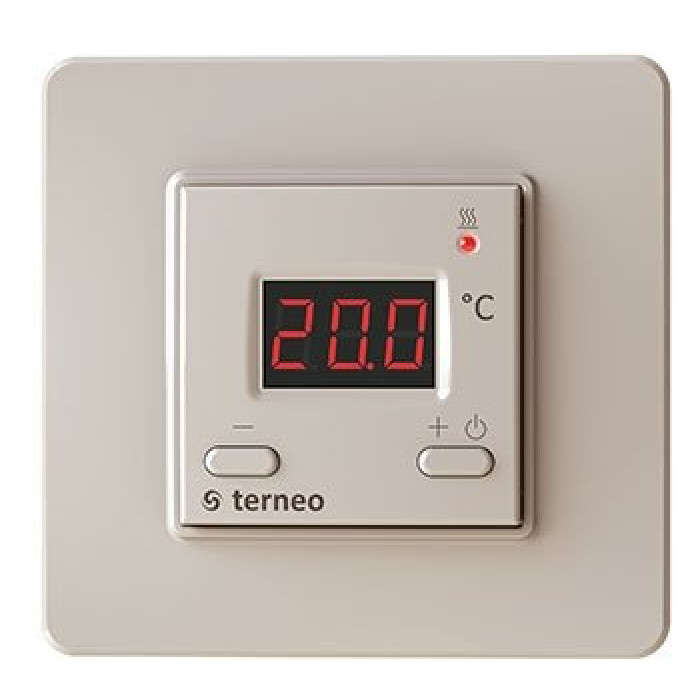 Терморегулятор Terneo ST теплої підлоги слонова кістка