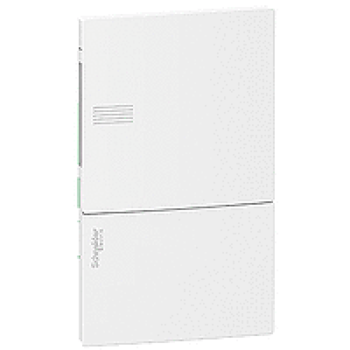Щит Schneider Electric Mini Pragma 4 модулі врізний білі двері IP40