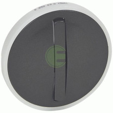 Клавиша выключателя Legrand Celiane (065203) Slim с подсветкой (графит)