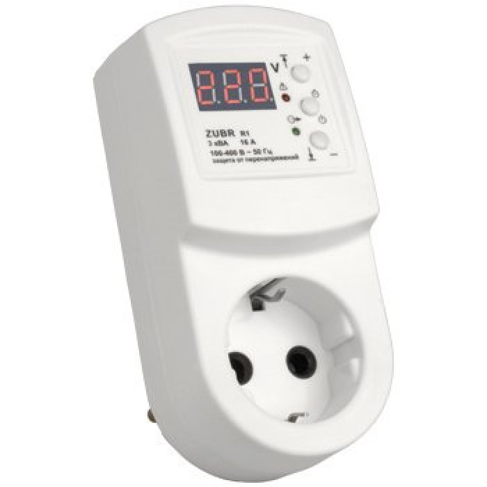 Реле контроля напряжения DS Electronics ZUBR 16A (ZUBR-R116y)