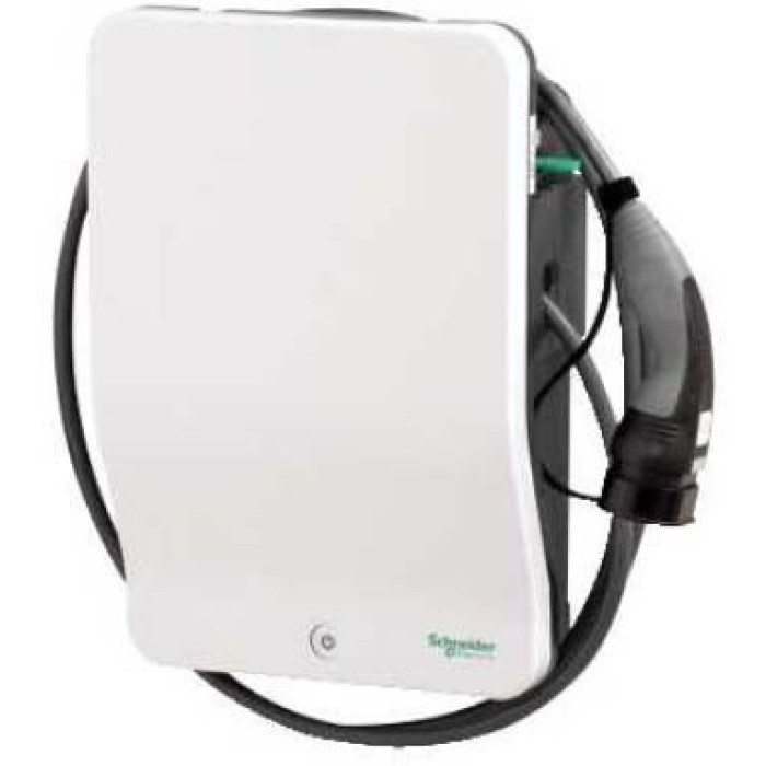 Зарядная станция Schneider Electric Evlink Wallbox T1 настенная 7.4Квт, 32A с кабелем