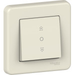 Выключатель жалюзи Schneider Electric Leona 2-клавишный крем