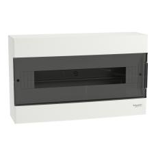 Щит Schneider Electric Easy9 EU навесной 18 модулей IP40 дымчатая дверь