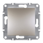 Вимикач Schneider Electric Asfora Plus 1-клавішний 2П бронза