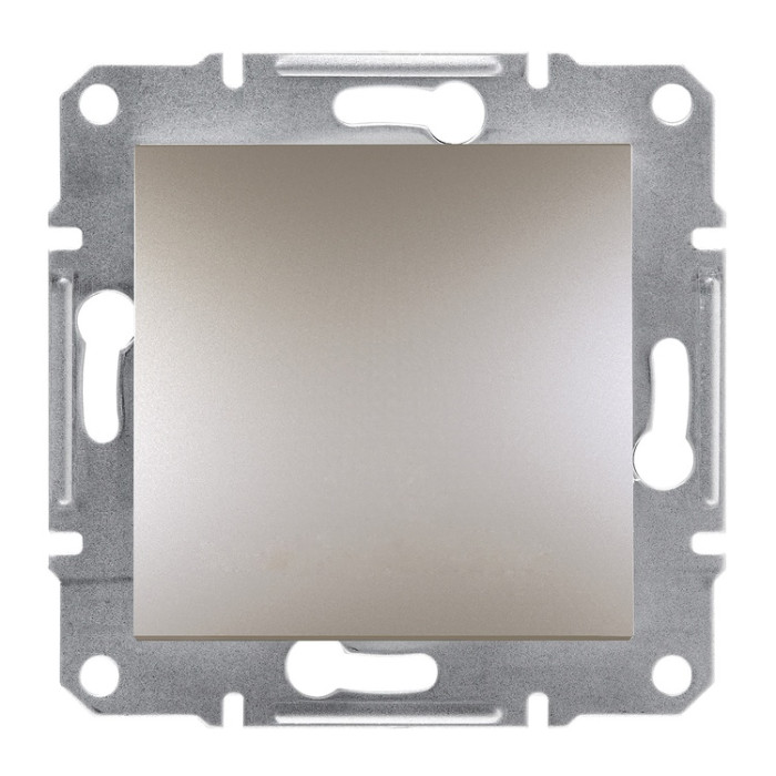 Вимикач Schneider Electric Asfora Plus 1-клавішний 2П бронза