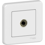 Розетка Schneider Electric Leona TV кінцева білий