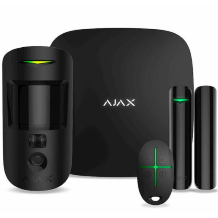 StarterKit Plus black EU комплект охоронної сигналізації AJAX