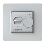 Терморегулятор Terneo MEX теплої підлоги слонова кістка