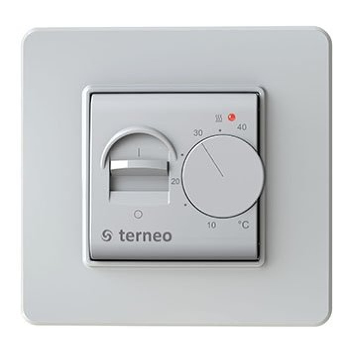 Терморегулятор Terneo MEX теплої підлоги слонова кістка