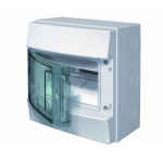 Щит ABB Mistral65 750 8 модулей IP65 прозрачные двери навесной (1SL1211A00)