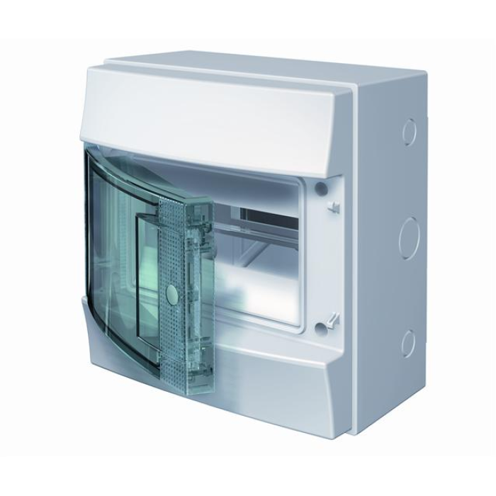 Щит ABB Mistral65 750 8 модулів IP65 прозорі двері навісний (1SL1211A00)