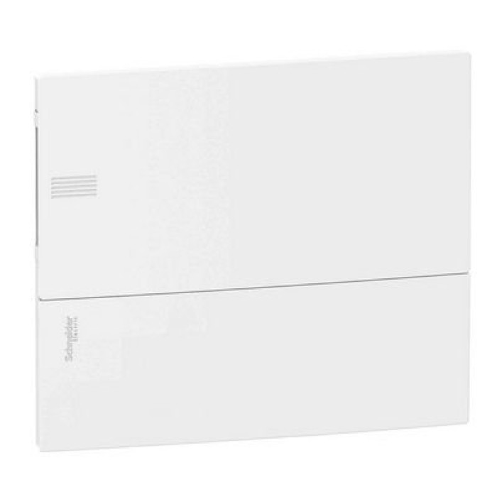 Щит Schneider Electric Mini Pragma врізний білі двері 12 модулів