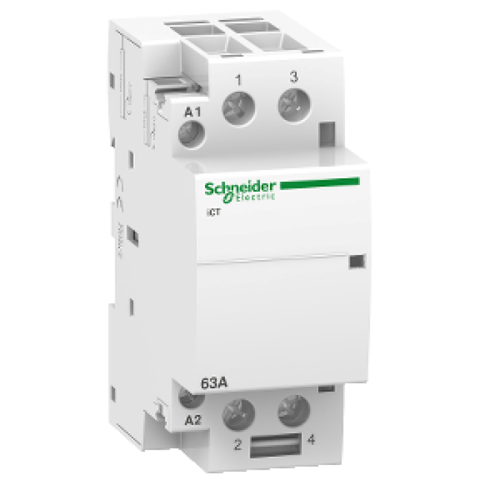 Контактор Schneider Electric Acti9 63A 2НО 230/240В, 50Гц