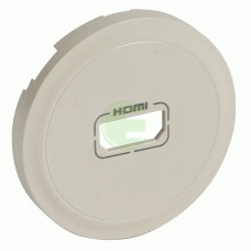 Накладка HDMI розетки Legrand Celiane (066288) (слоновая кость)