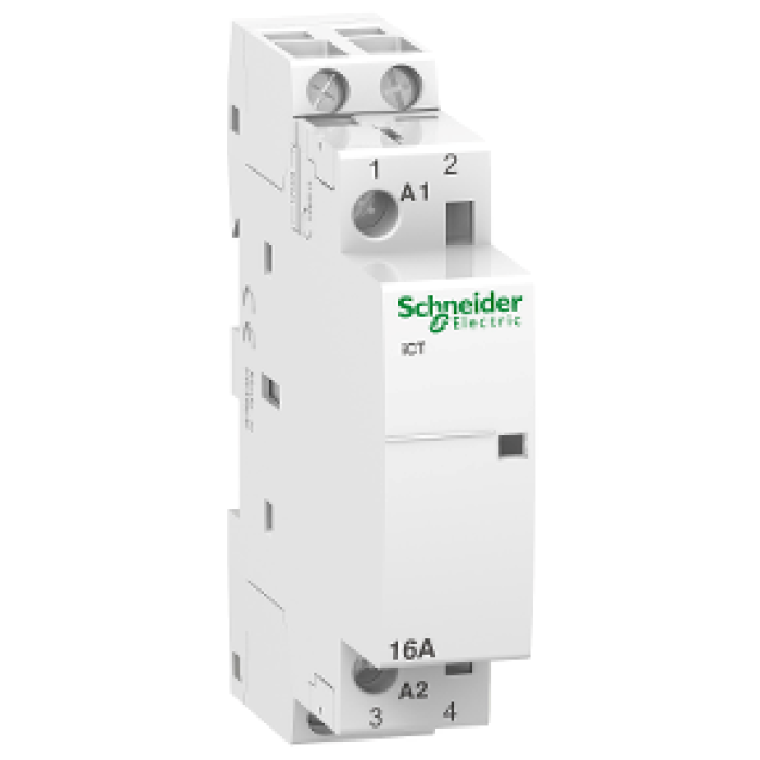 Контактор Schneider Electric Acti9 16A 2НО 220В, 50Гц