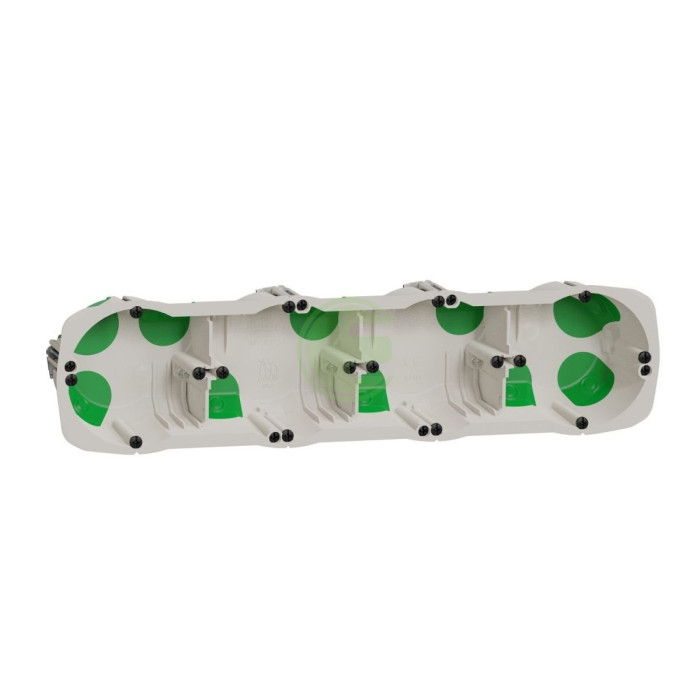 Коробка Schneider Electric 4 місця установча д/суцільних стін Multifix Air 67x40