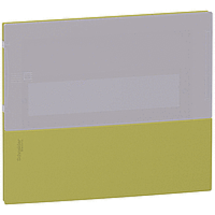Передняя панель Schneider Electric Mini Pragma встраив. щита фист. с дымч. двер. 6 модулей