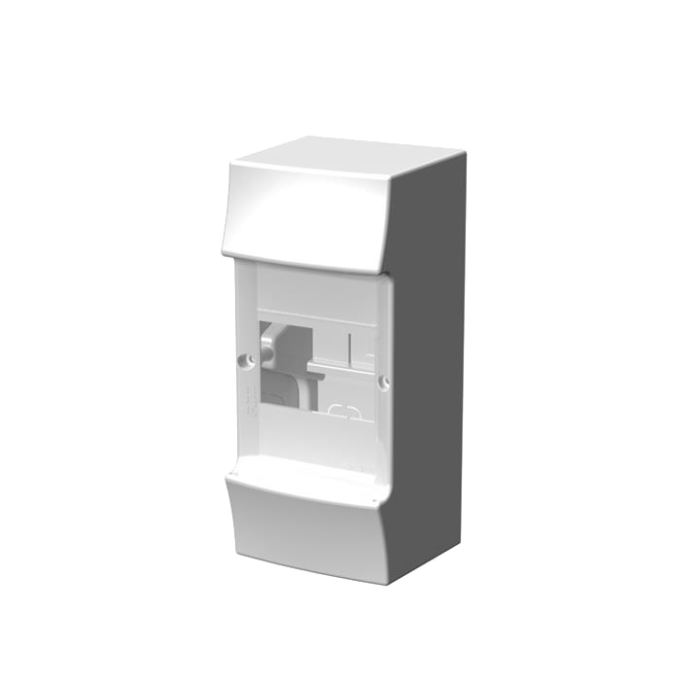 Щит ABB Mistral41W 4 модуля IP41 без дверей навісний (1SPE007717F0200)