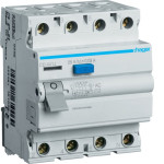 Дифференциальное реле (УЗО) Hager 4P 40А 300mA AC