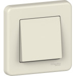 Выключатель Schneider Electric Leona 1-клавишный крем