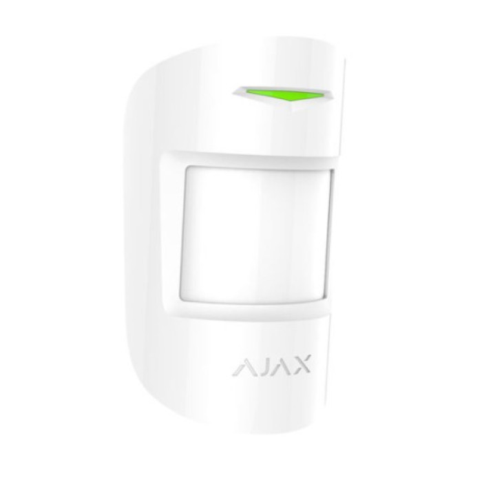 MotionProtect Plus white датчик руху з мікрохвильовим сенсором AJAX