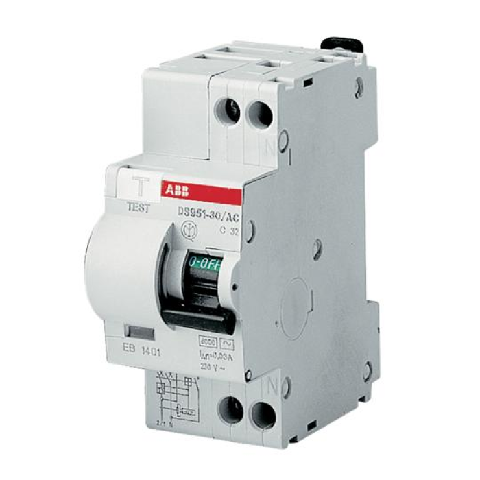 Диференціальний вимикач ABB DS 951 AC-B6/003A (16021005)