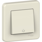 Кнопка Schneider Electric Leona «Дзвінок» крем
