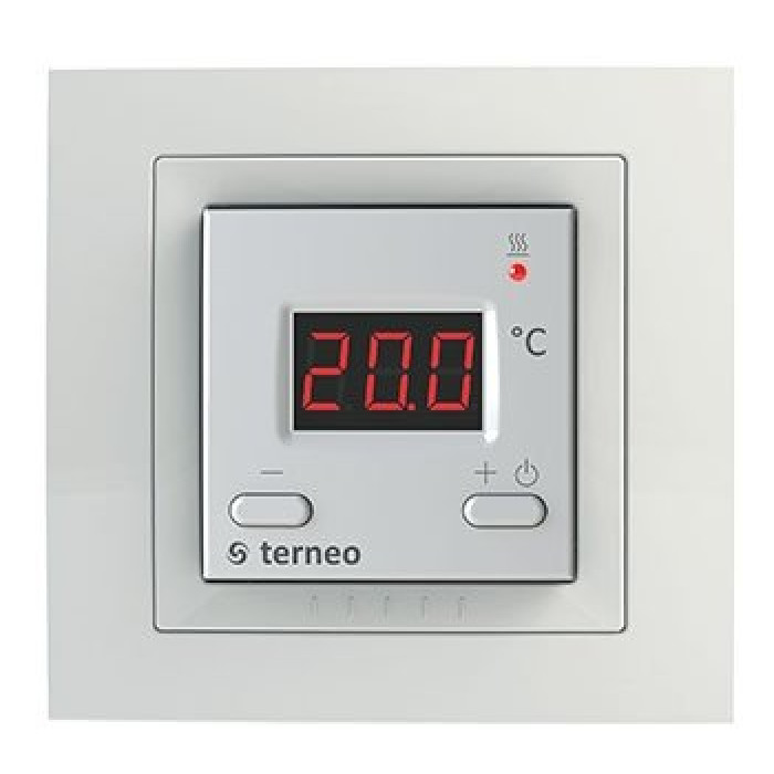 Терморегулятор Terneo ST unic теплої підлоги білий