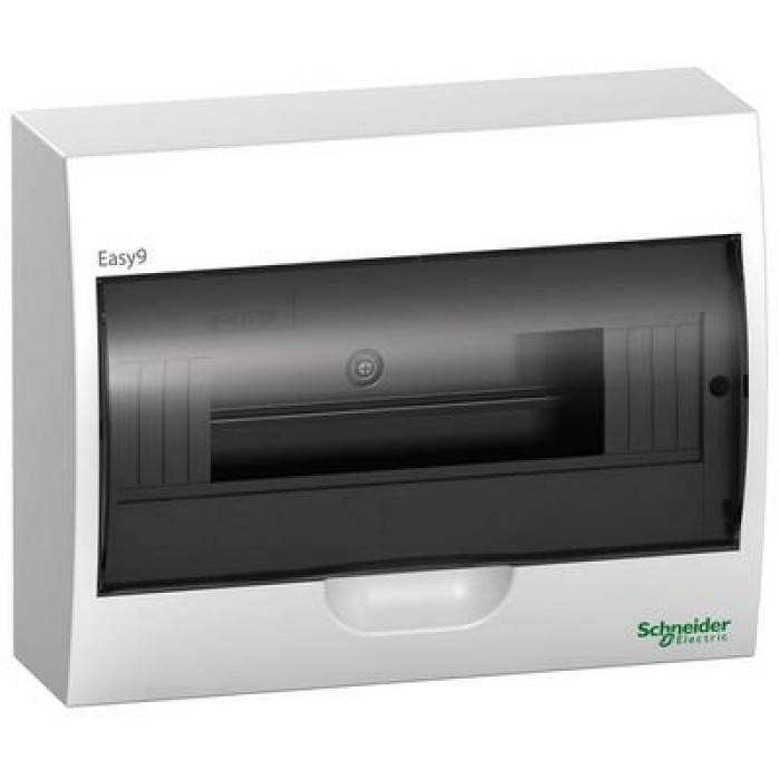 Щит Schneider Electric Easy9 навісний 12 модулів димч. двері IP40
