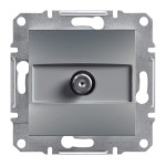 Розетка Schneider Electric Asfora Plus SAT кінцева сталь