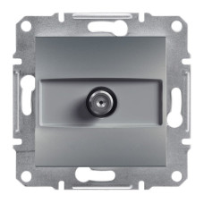 Розетка Schneider Electric Asfora Plus SAT концевая сталь