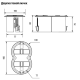 Коробка напольная Schneider Ultra для монтажа лючка ETK44104