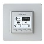 Терморегулятор Terneo PRO теплого пола программируемый белый