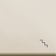 Кнопка Hager Lumina-2 «Лестница» крем