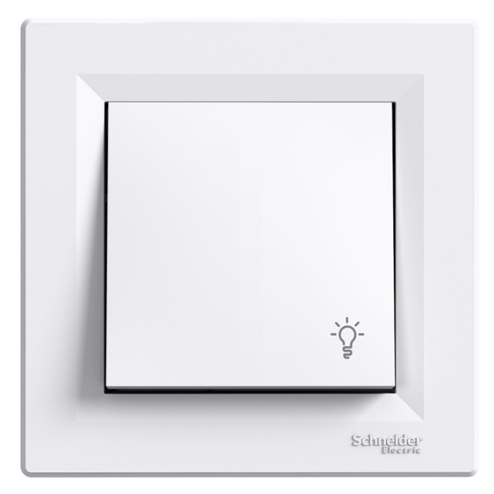 Кнопка Schneider Electric Asfora «світло» білий