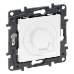 Термостат Legrand Niloe Step для теплої підлоги 16А 230ВА білий