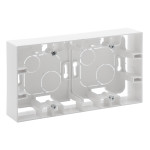 Коробка Legrand Niloe Step накладного монтажу 2-постова білий