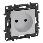 Розетка Legrand Niloe Step 16А 250В винтовой механизм алюминий (863319)